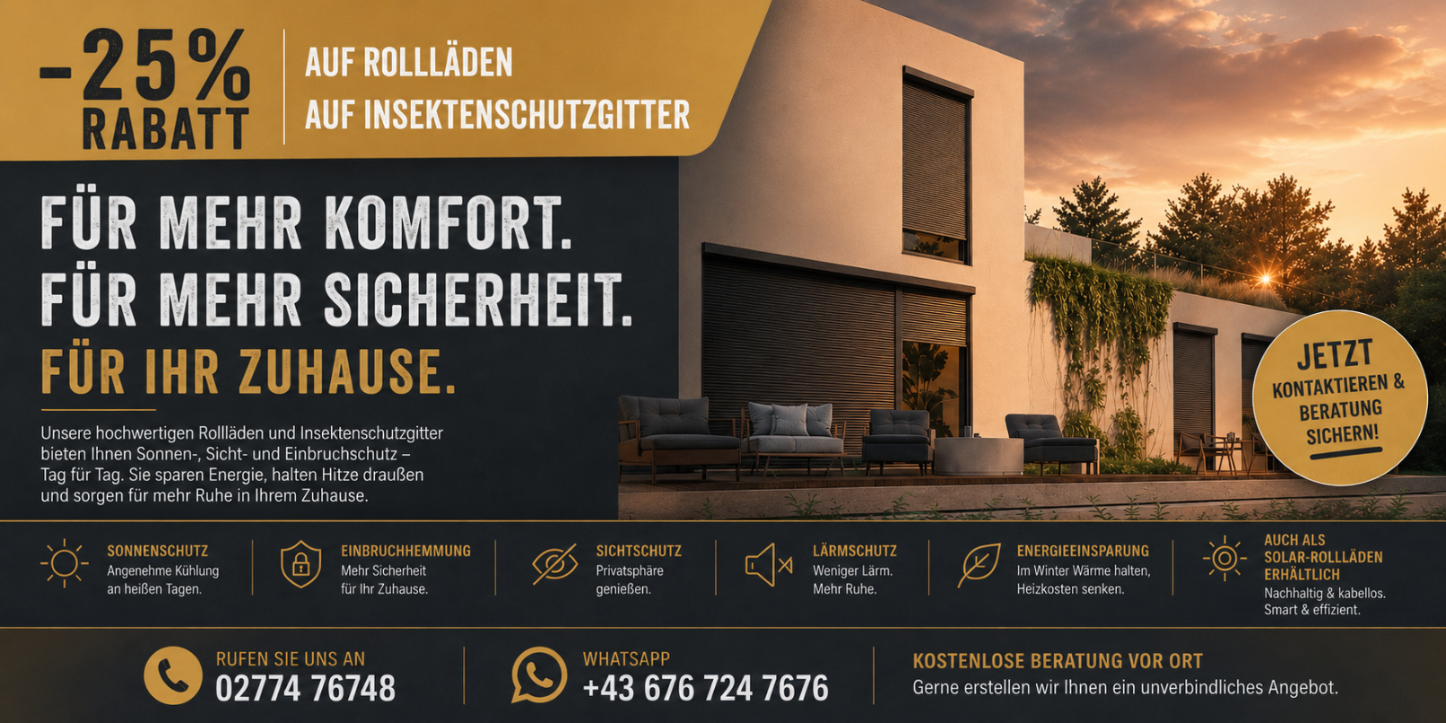 Rolllaeden & Insektenschutz